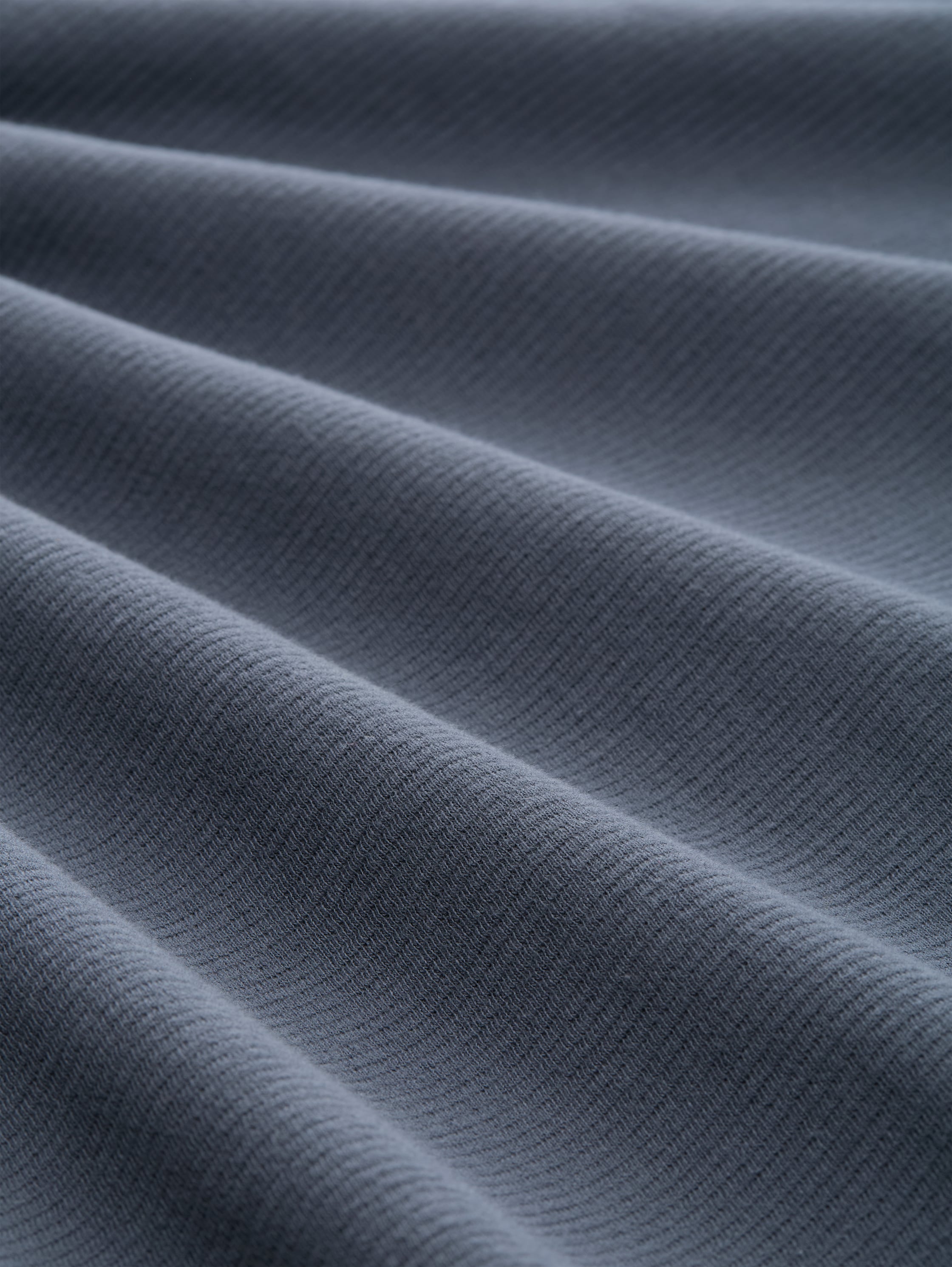 Langarmshirt aus Baumwolle - urban medium grey - Material-Ansicht