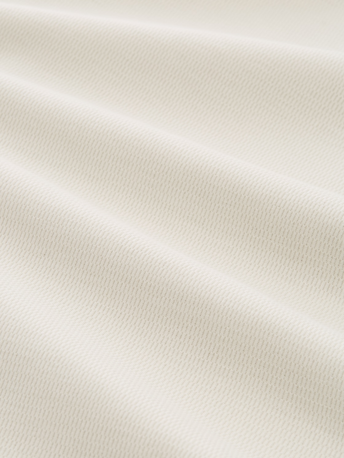 Relaxed Fit T-Shirt mit Brusttasche - greyish white - Material-Ansicht