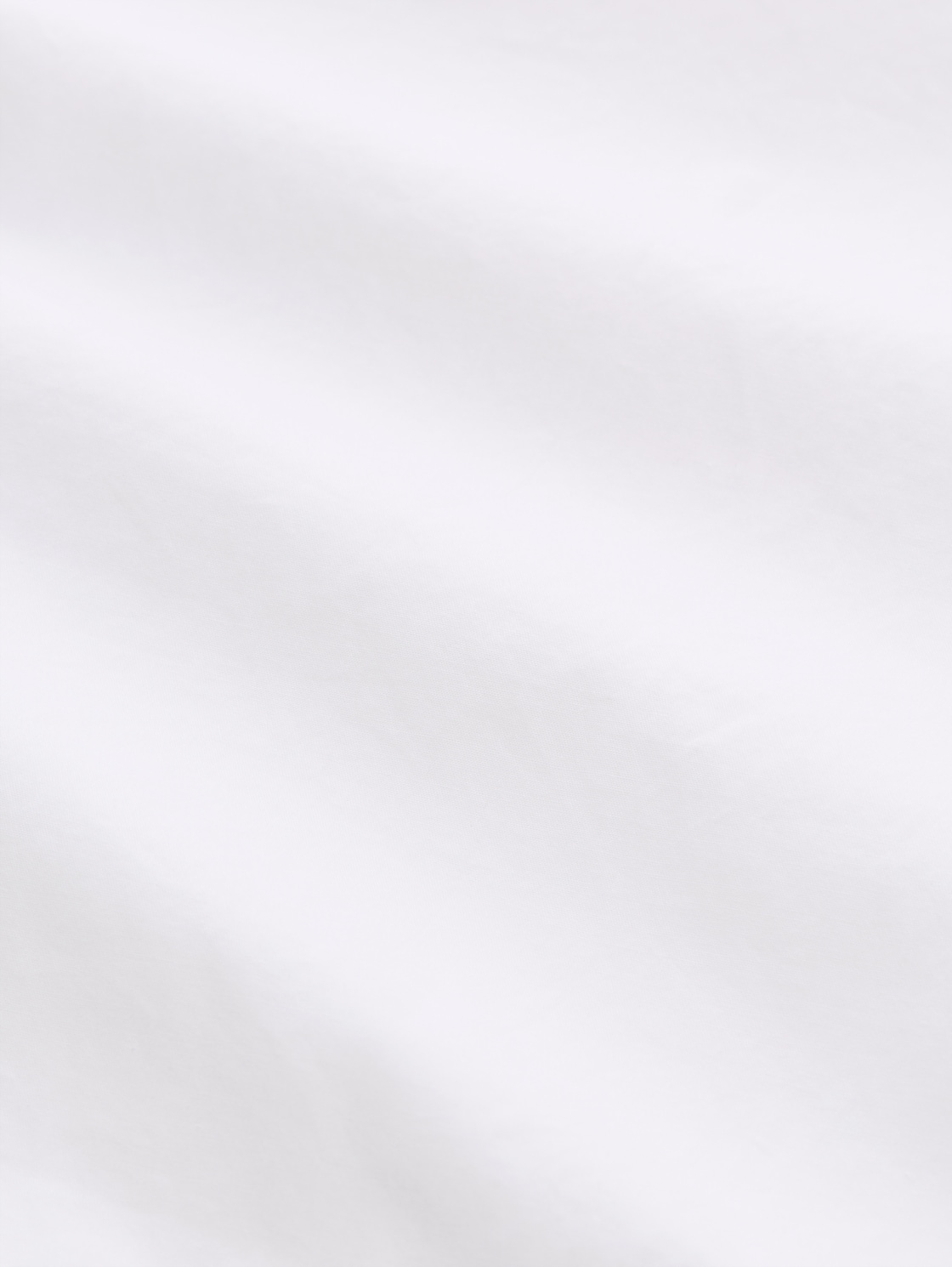 Boxy Fit Hemdbluse aus Baumwolle - White - Material-Ansicht