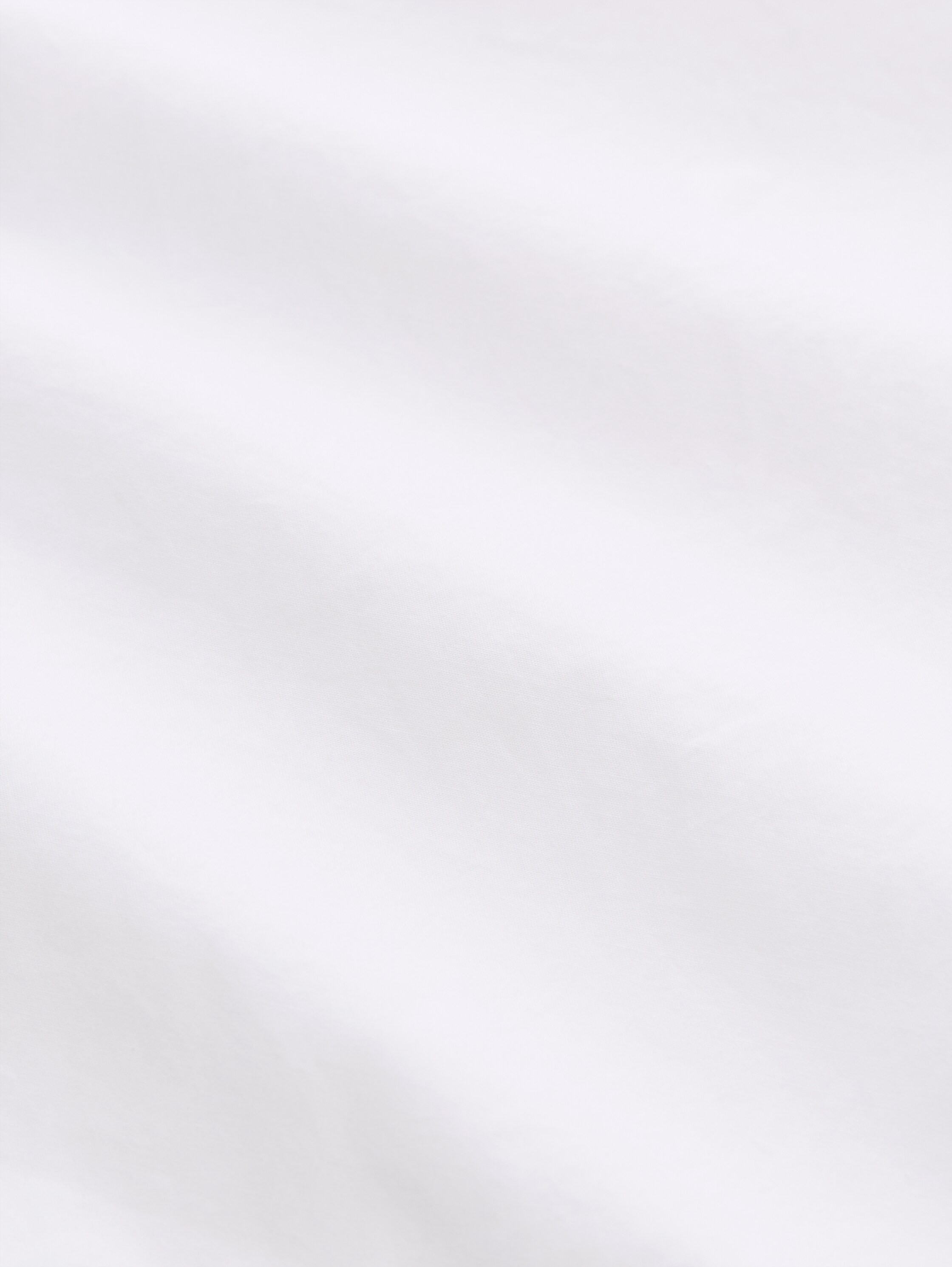 Boxy fit overhemdblouse van katoen - White - Materiaalweergave