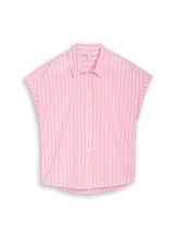 Nicht ausgewählt, Bluse mit Streifenmuster von Tom Tailor, rosa