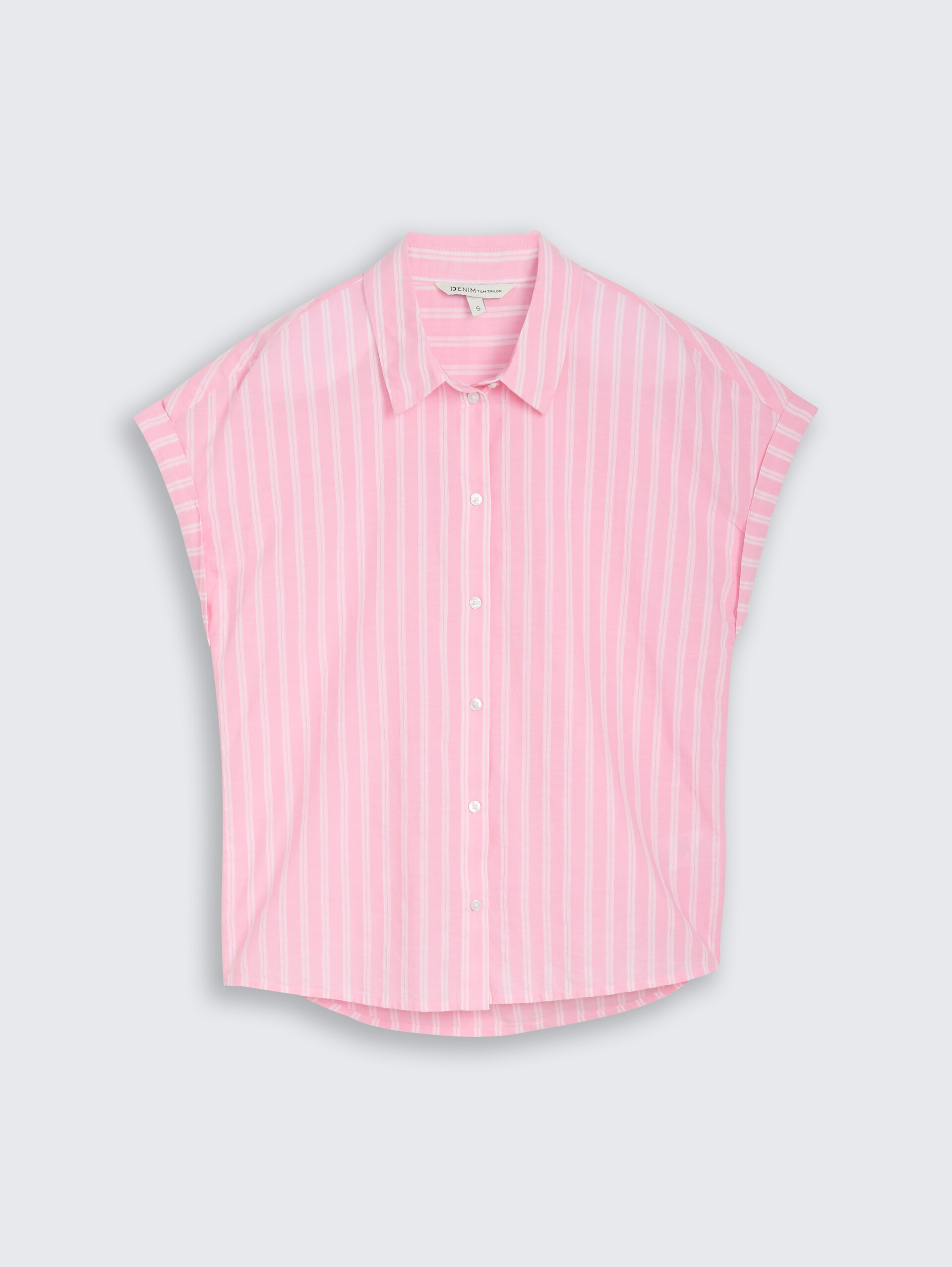 Bluse mit Streifenmuster - blush pink stripe - Vorder-Produkt-Ansicht