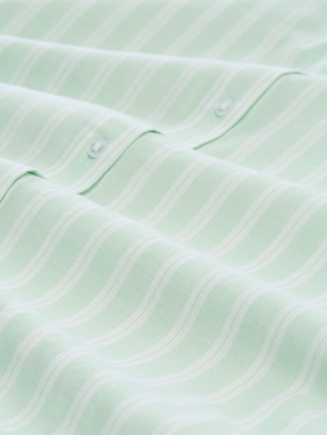 Bluse mit Streifenmuster - matcha green white stripe - Material-Ansicht