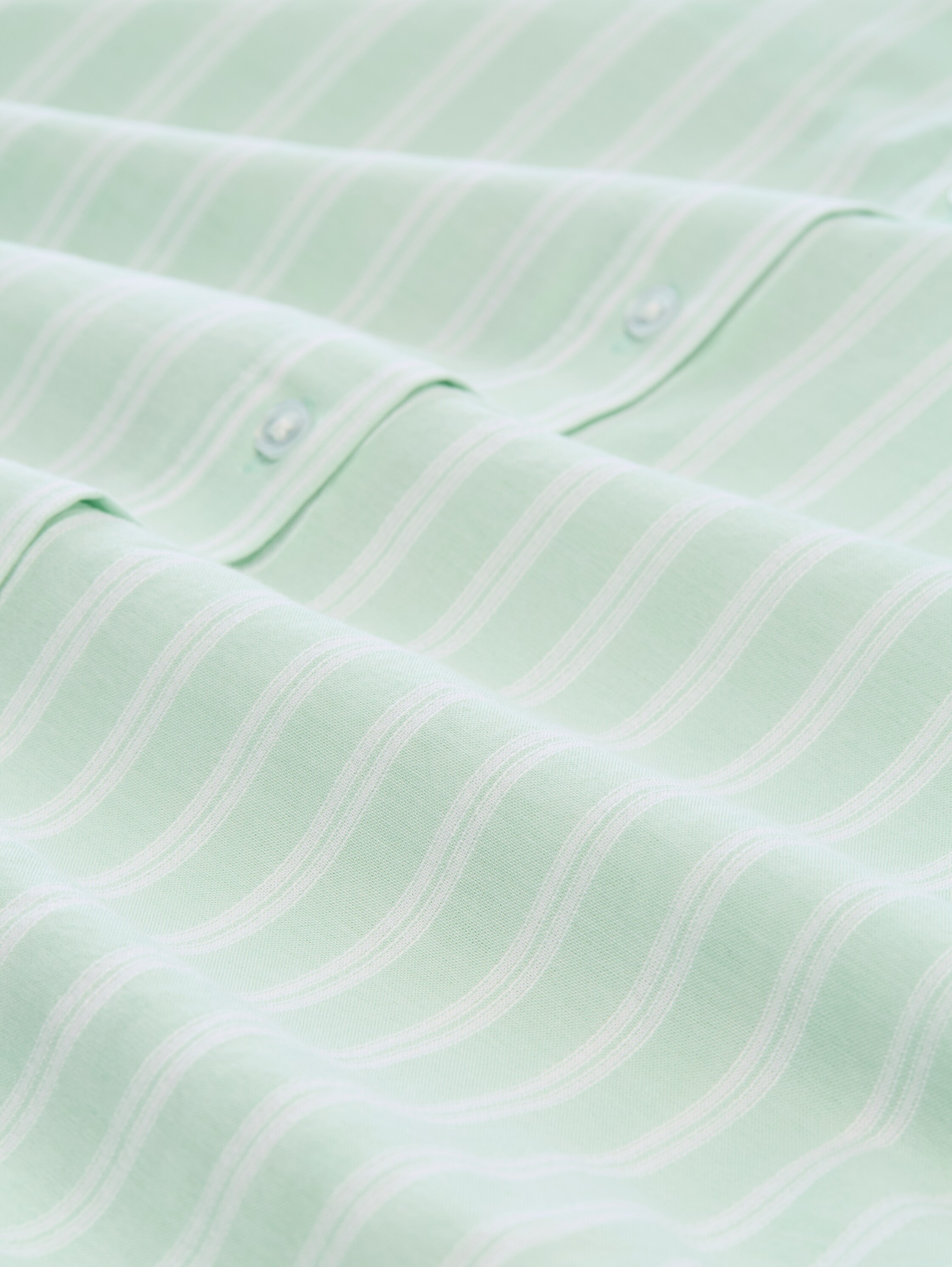 Striped blouse - matcha_green_white_stripe - 