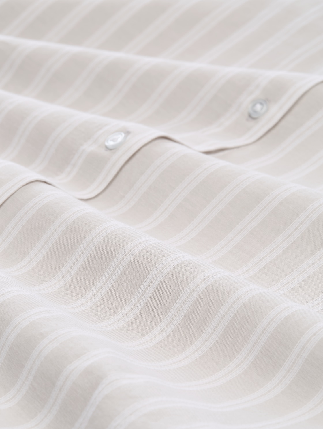 Bluse mit Streifenmuster - beige white stripe - Material-Ansicht