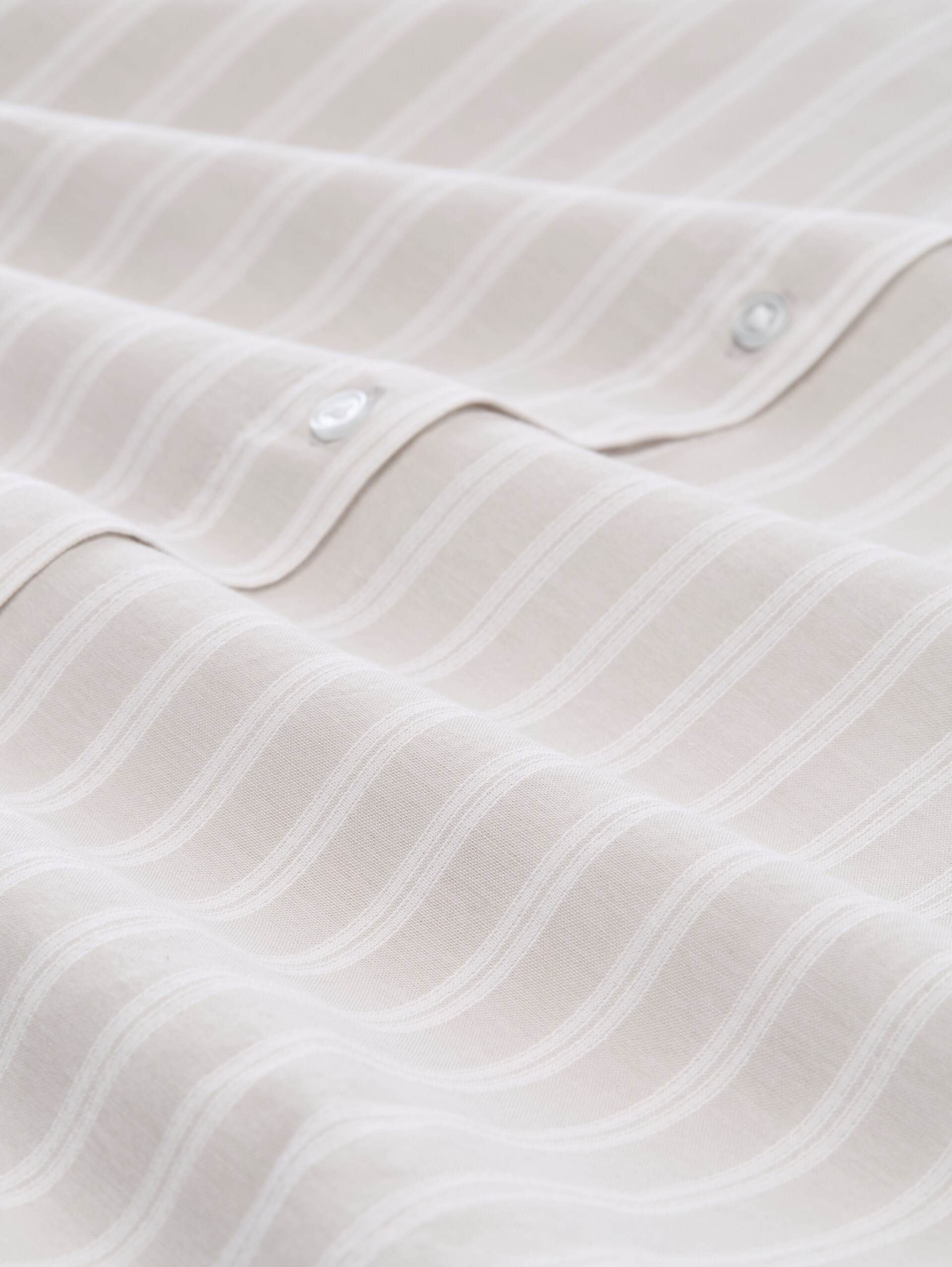 Bluse mit Streifenmuster - beige white stripe - Material-Ansicht