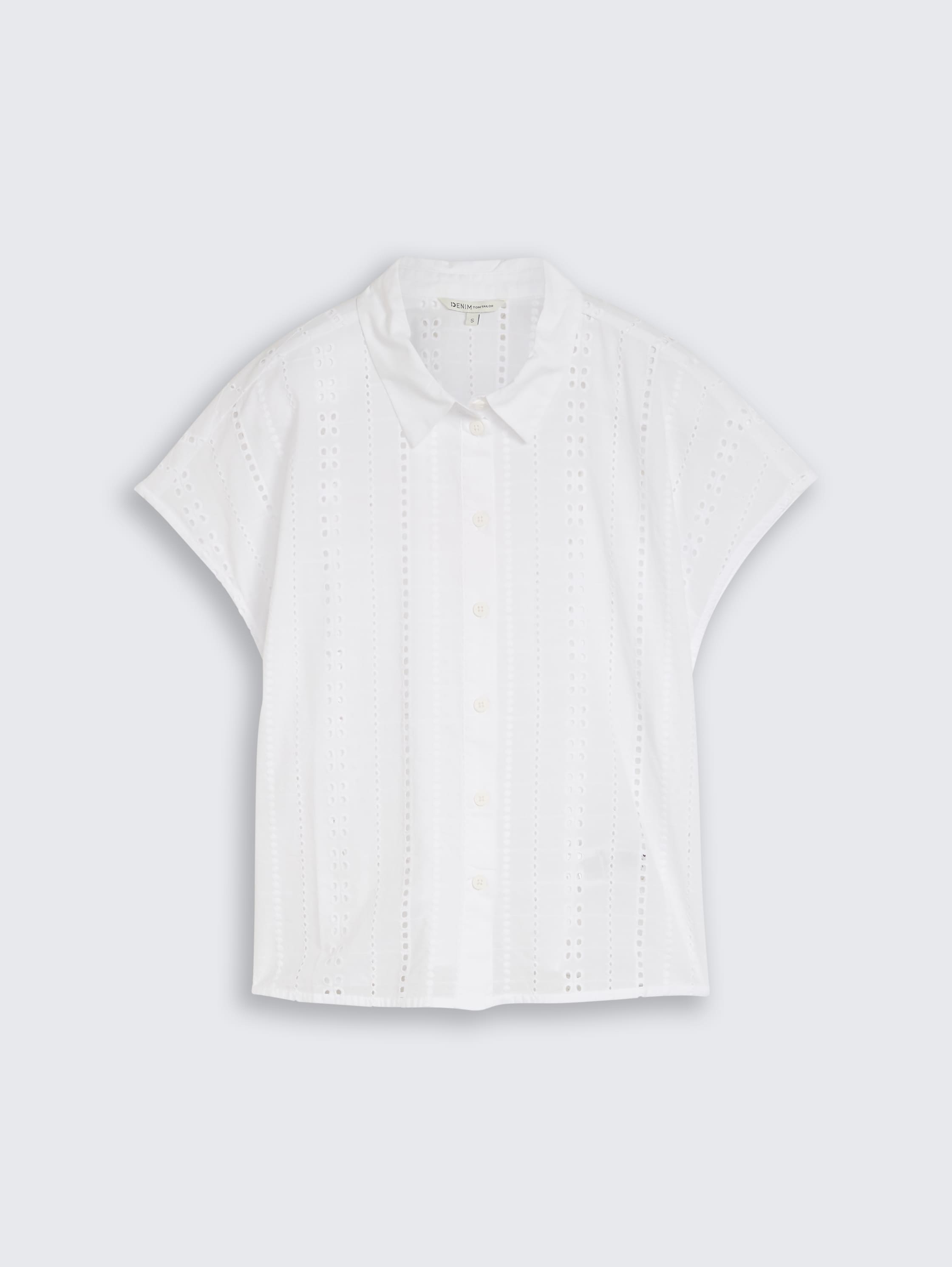 Blouse met ajourborduurwerk - white - 