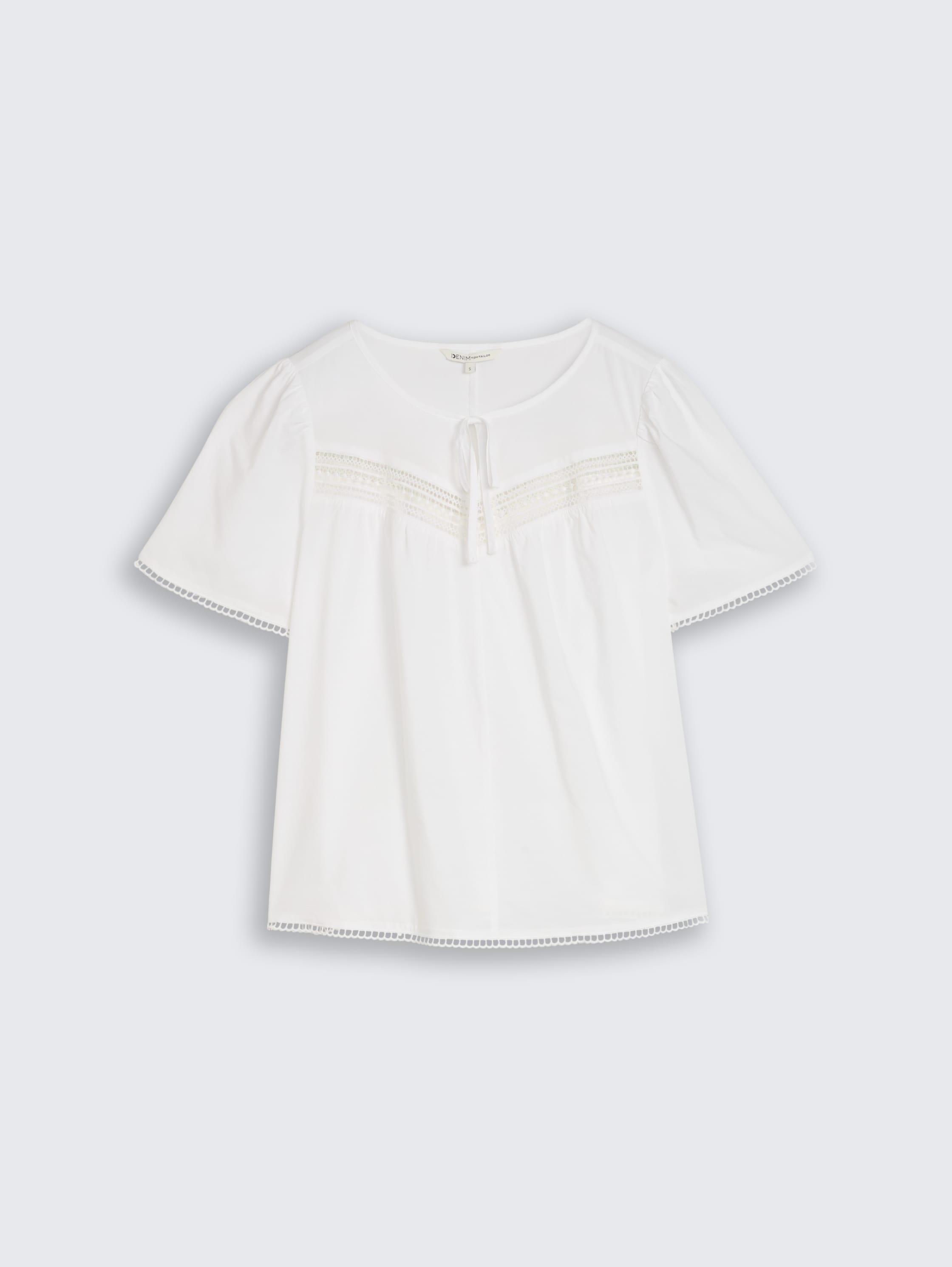 Blouse met haakdetails - white - 