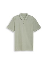 Ausgewählt, Piqué Poloshirt aus Baumwolle von Tom Tailor, grün