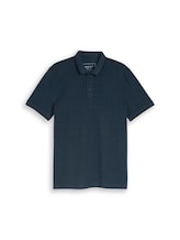Nicht ausgewählt, Piqué Poloshirt aus Baumwolle von Tom Tailor, blau