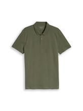 Ausgewählt, Piqué Poloshirt aus Baumwolle von Tom Tailor, grün