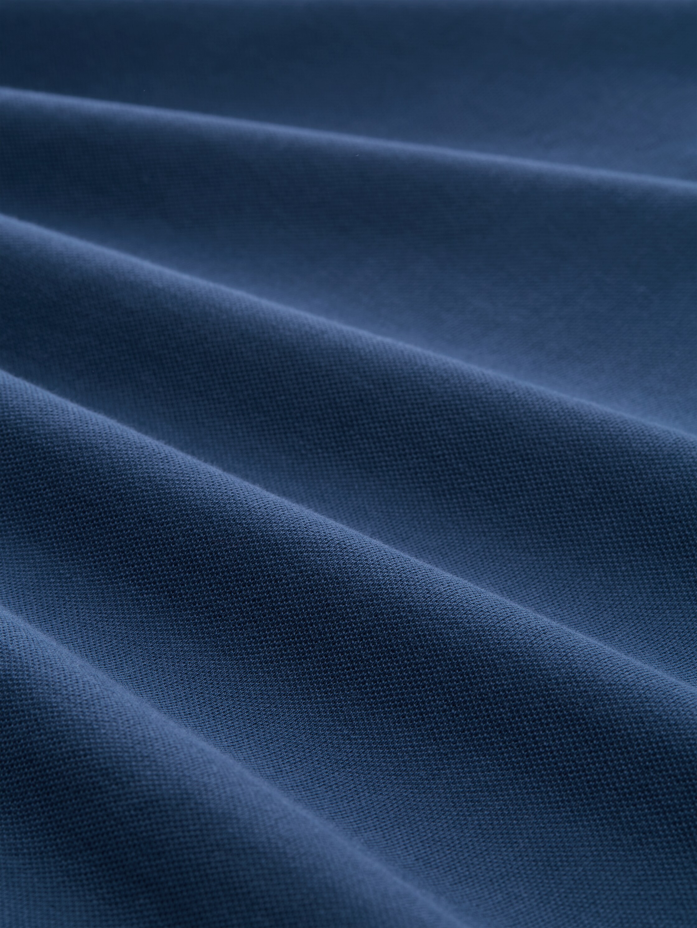 Piqué Poloshirt aus Baumwolle - nighttime_blue - 