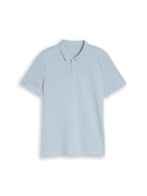 Nicht ausgewählt, Piqué Poloshirt aus Baumwolle von Tom Tailor, blau