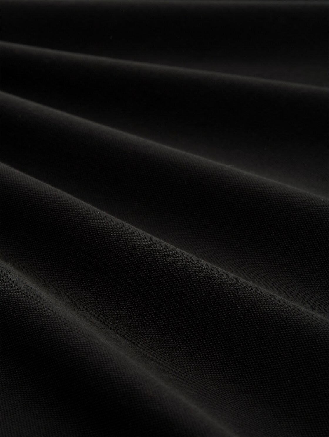 Piqué Poloshirt aus Baumwolle - Black