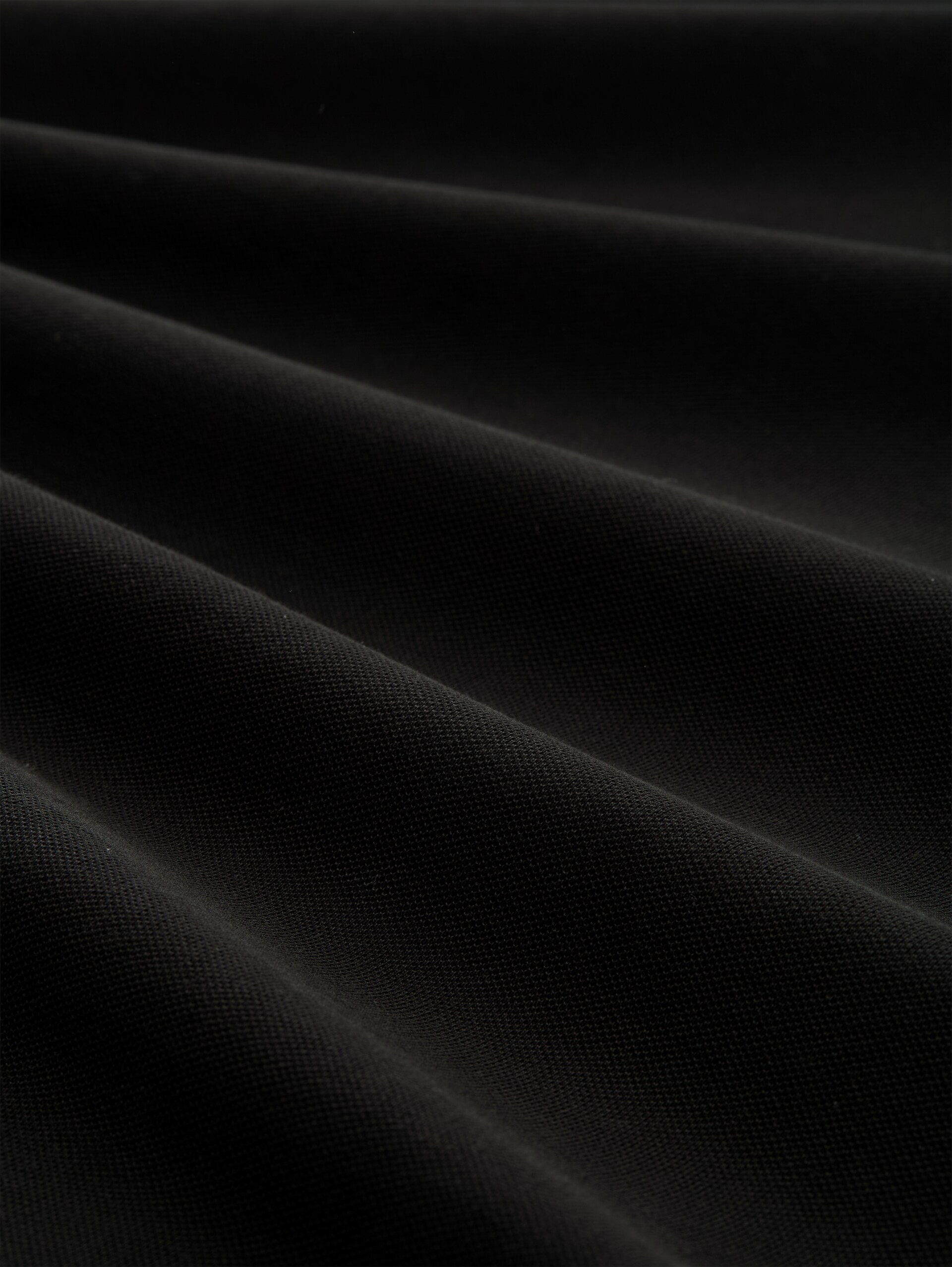 Piqué Poloshirt aus Baumwolle - Black