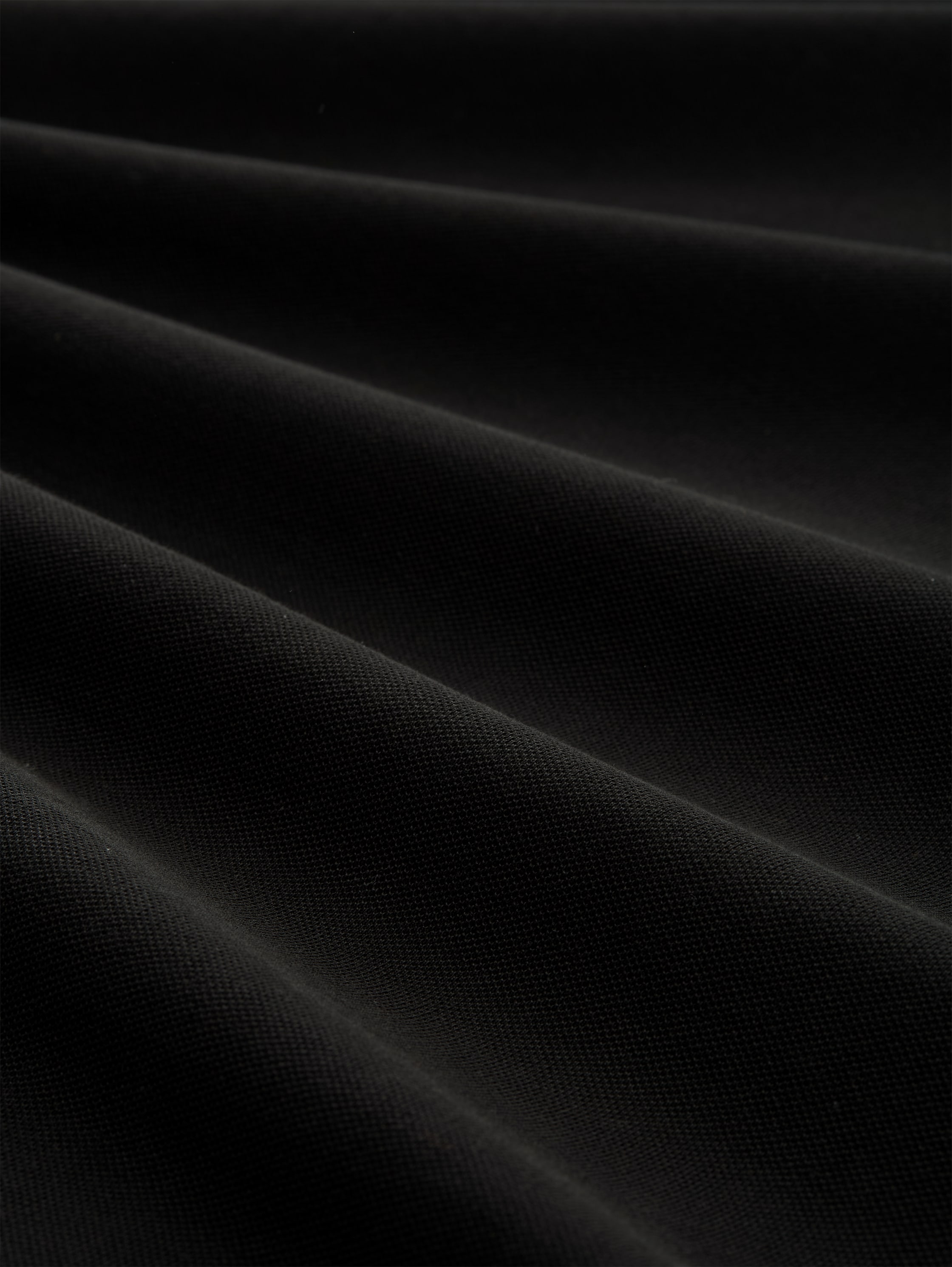 Piqué Poloshirt aus Baumwolle - Black