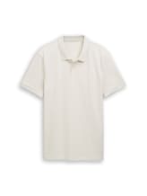 Nicht ausgewählt, Piqué Poloshirt aus Baumwolle von Tom Tailor, weiß