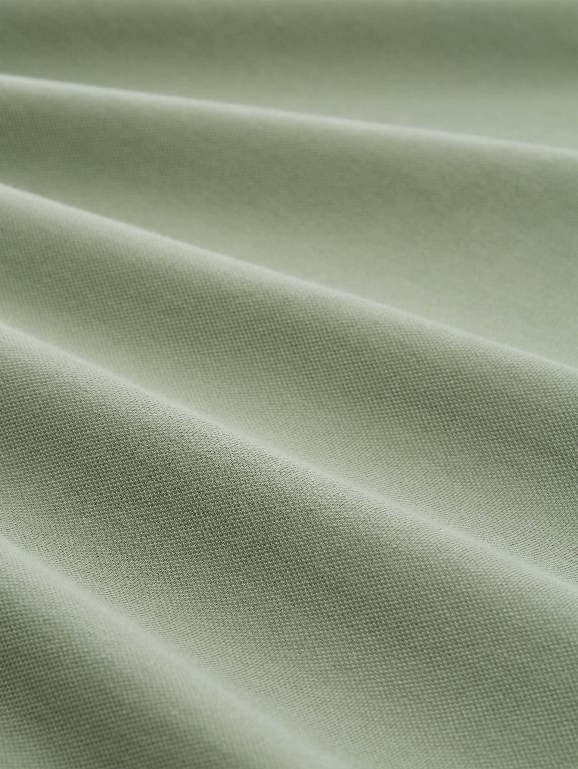 Polo en piqué de coton - soft sage