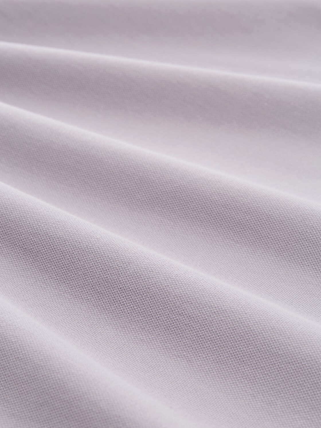 Piqué Poloshirt aus Baumwolle - soft lilac grey