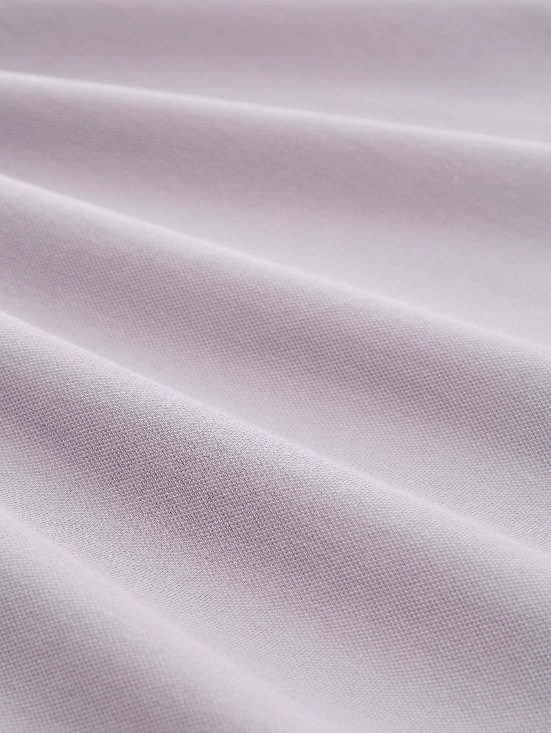 Piqué poloshirt van katoen - soft lilac grey