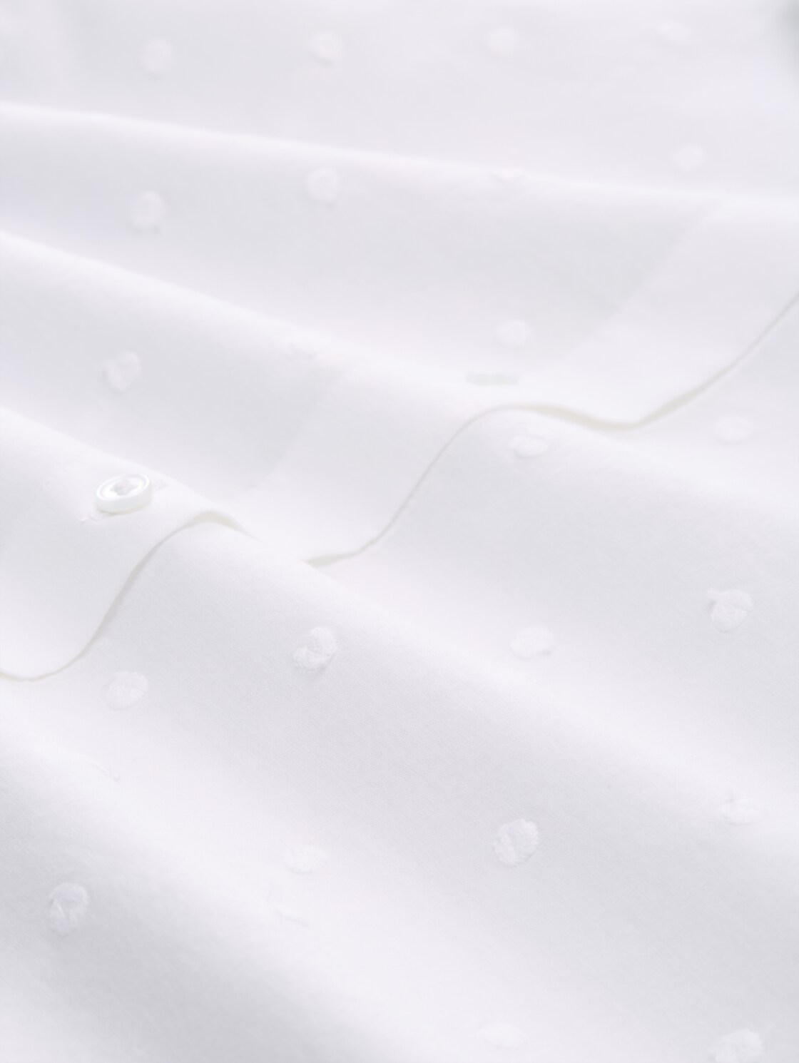 Bluse mit Stickerei - White - Material-Ansicht