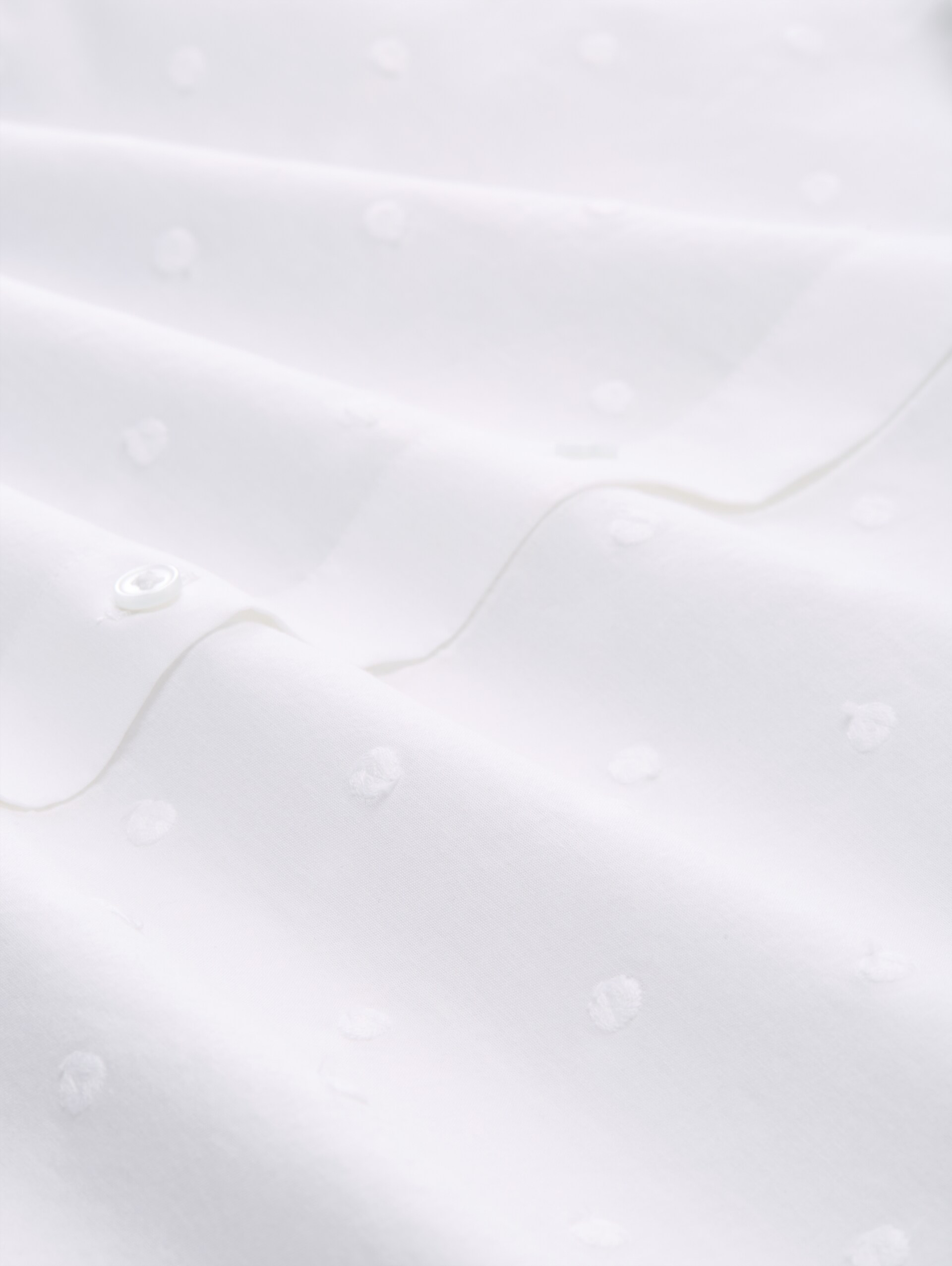 Bluse mit Stickerei - White - Material-Ansicht