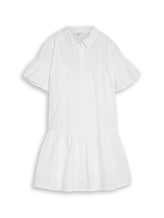 Ausgewählt, Mini-Kleid mit Lockstickerei von Tom Tailor, weiß