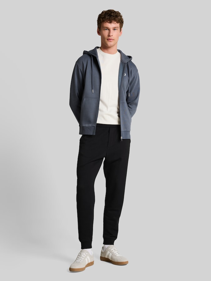 Basic Jogginghose von Denim Male, Black