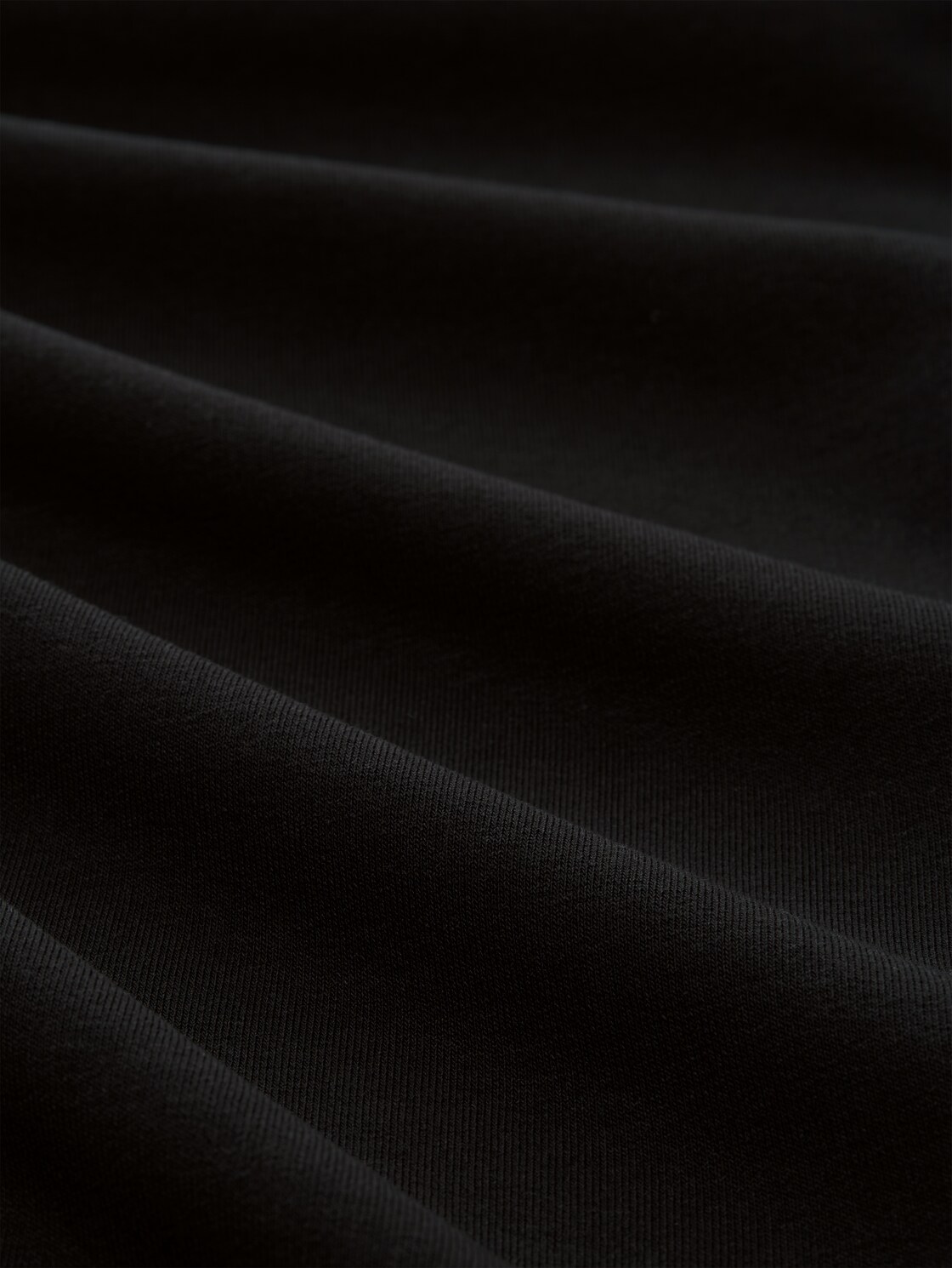 Basic Jogginghose - Black - Material-Ansicht