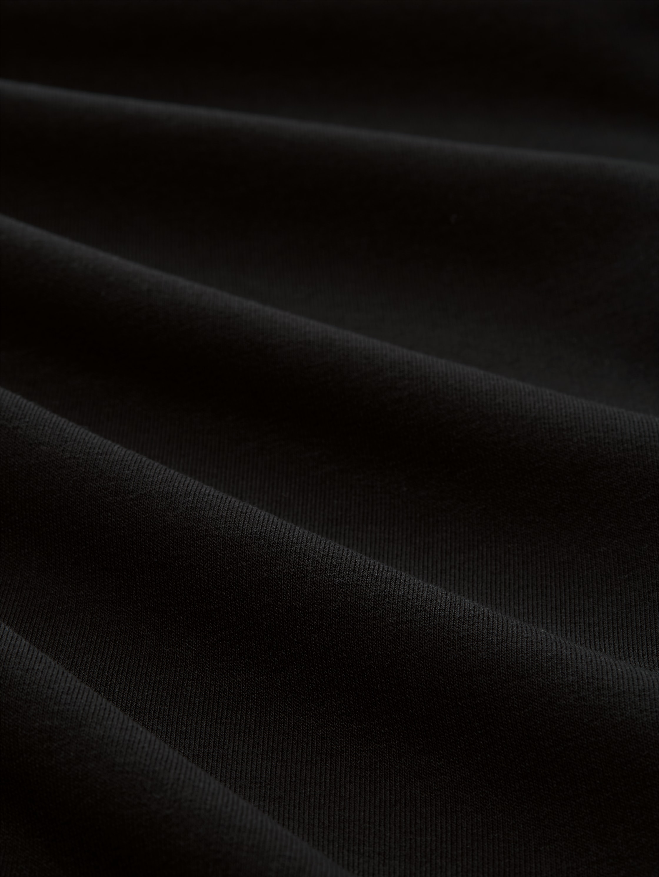 Basic Jogginghose - Black - Material-Ansicht