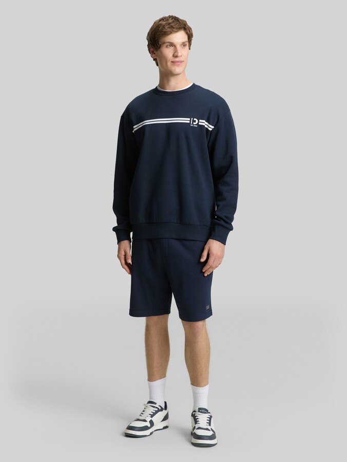 Relaxed sweatbroek door Denim Male, sky captain blue