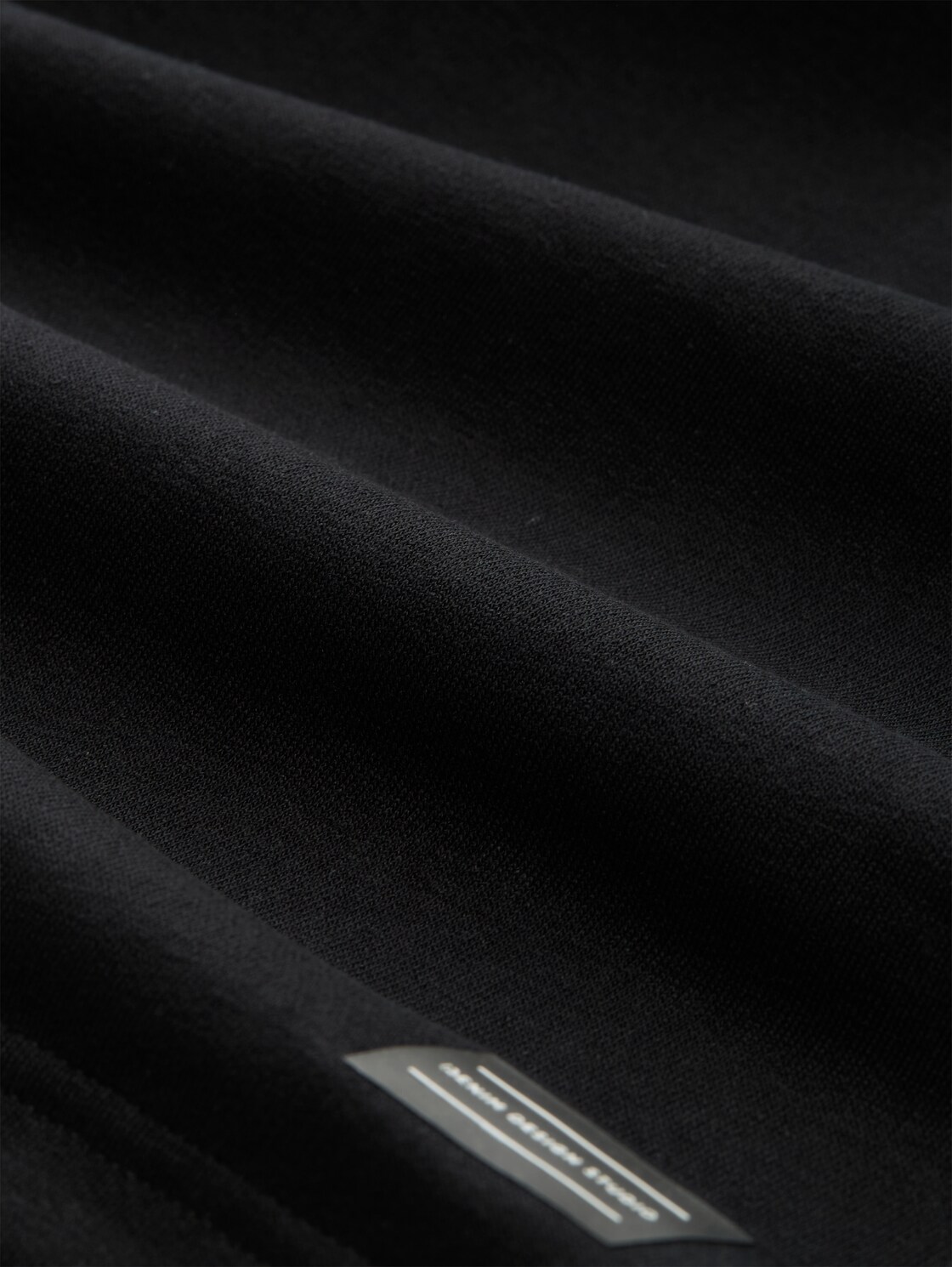 Relaxed Sweat-Shorts - Black - Material-Ansicht