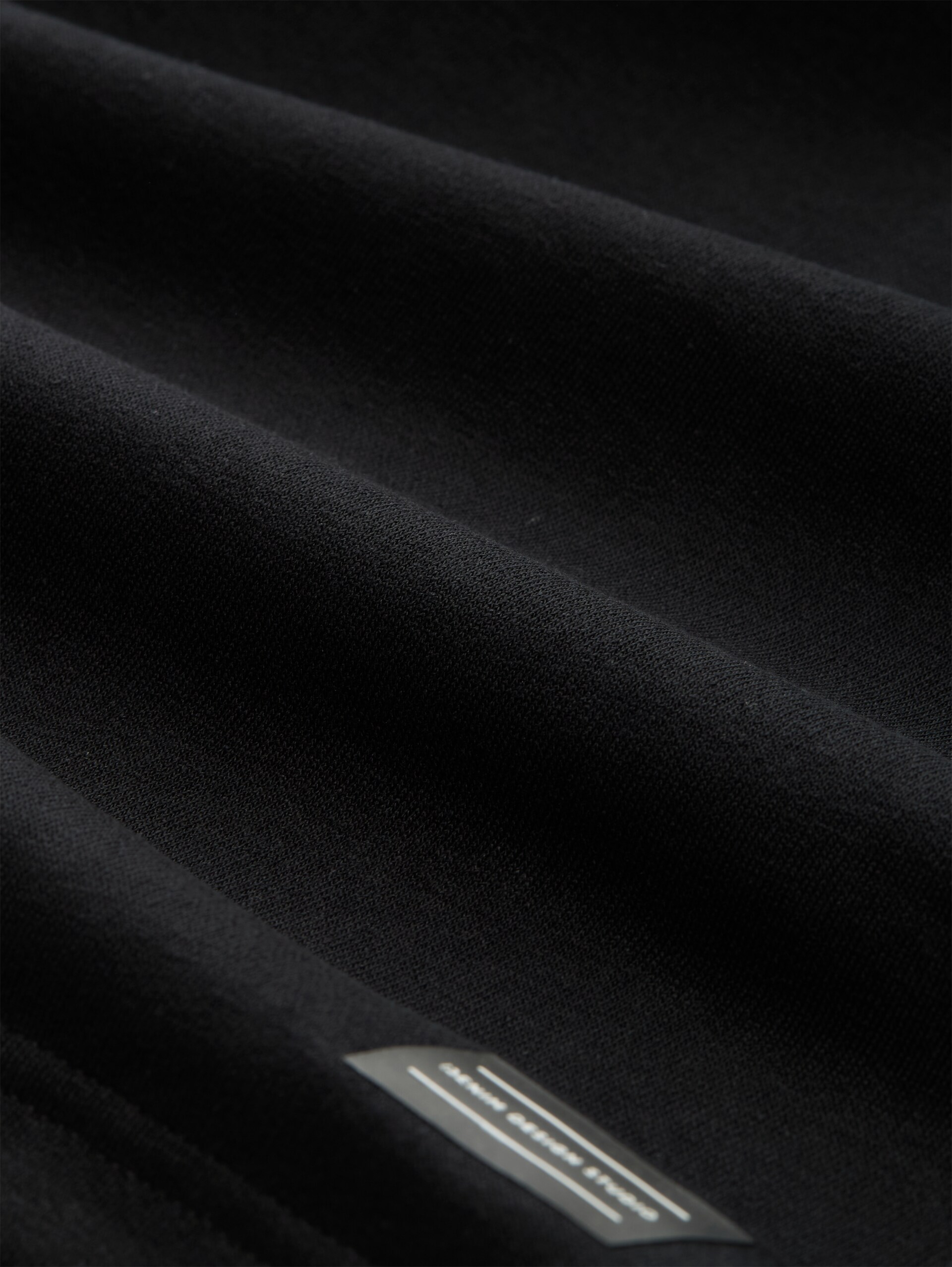 Relaxed Sweat-Shorts - Black - Material-Ansicht