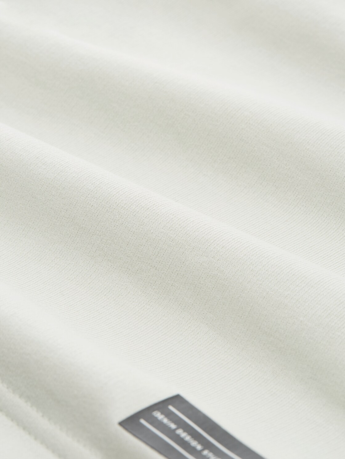 Relaxed Sweat-Shorts - frozen light mint - Material-Ansicht