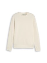 Geselecteerd, Basic sweatshirt door Tom Tailor, bruin