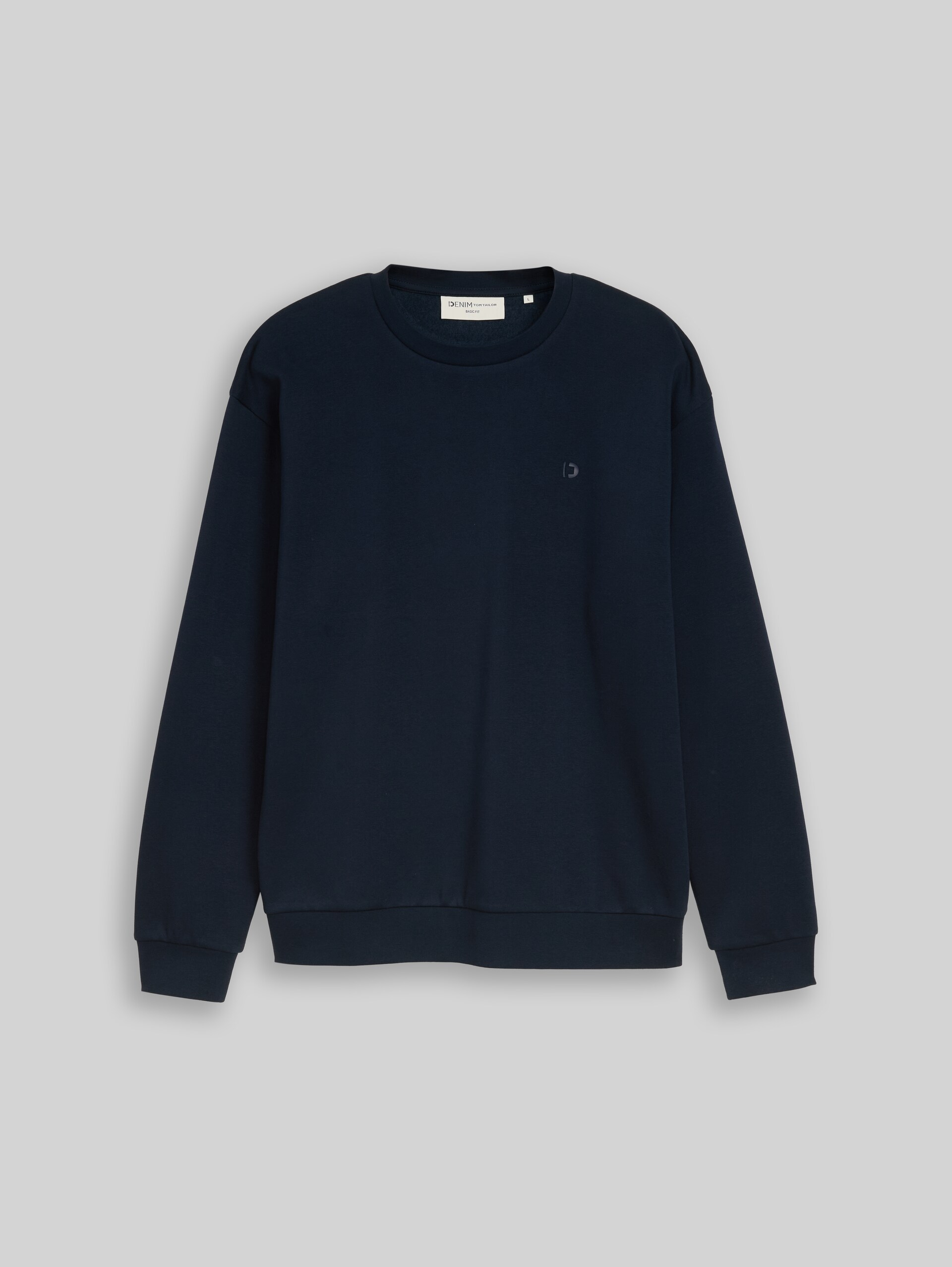 Basic sweatshirt - sky captain blue - Product vooraanzicht