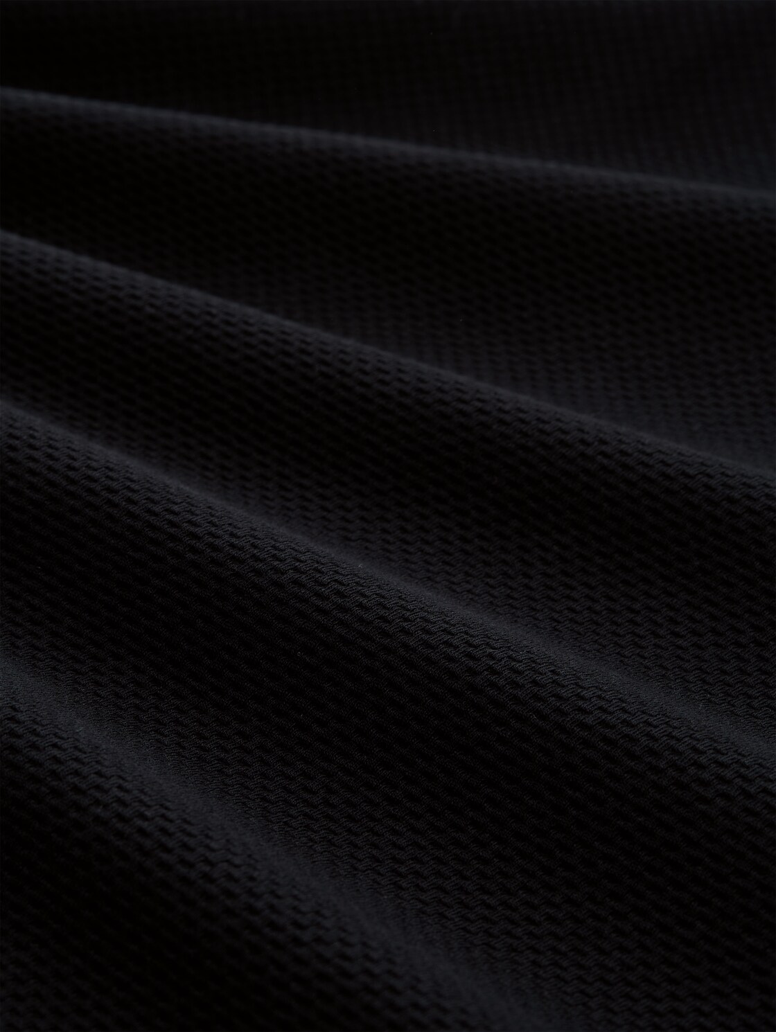 Sweatshirt aus Baumwolle - Black - Material-Ansicht