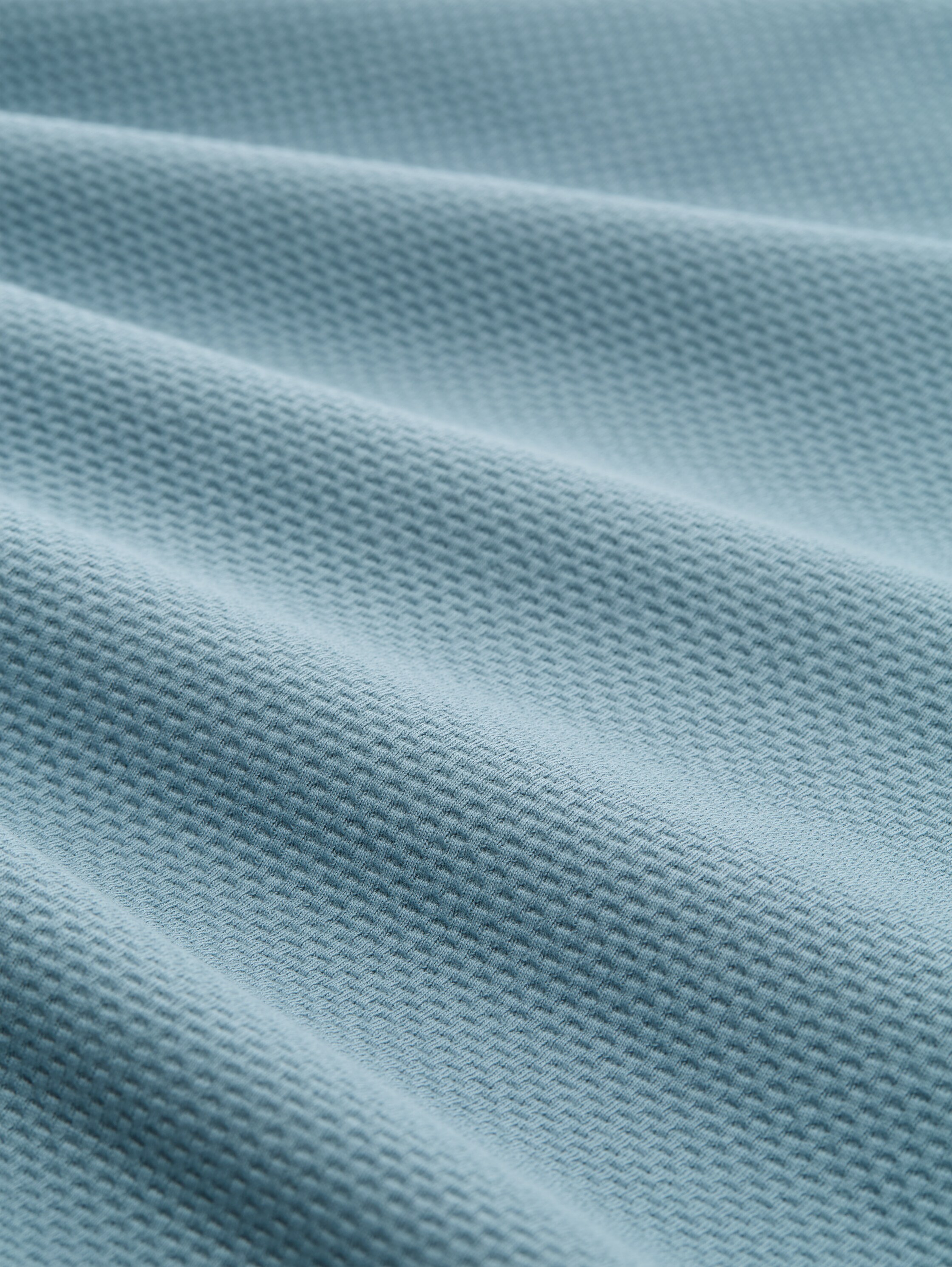 Sweatshirt aus Baumwolle - citadel blue - Material-Ansicht