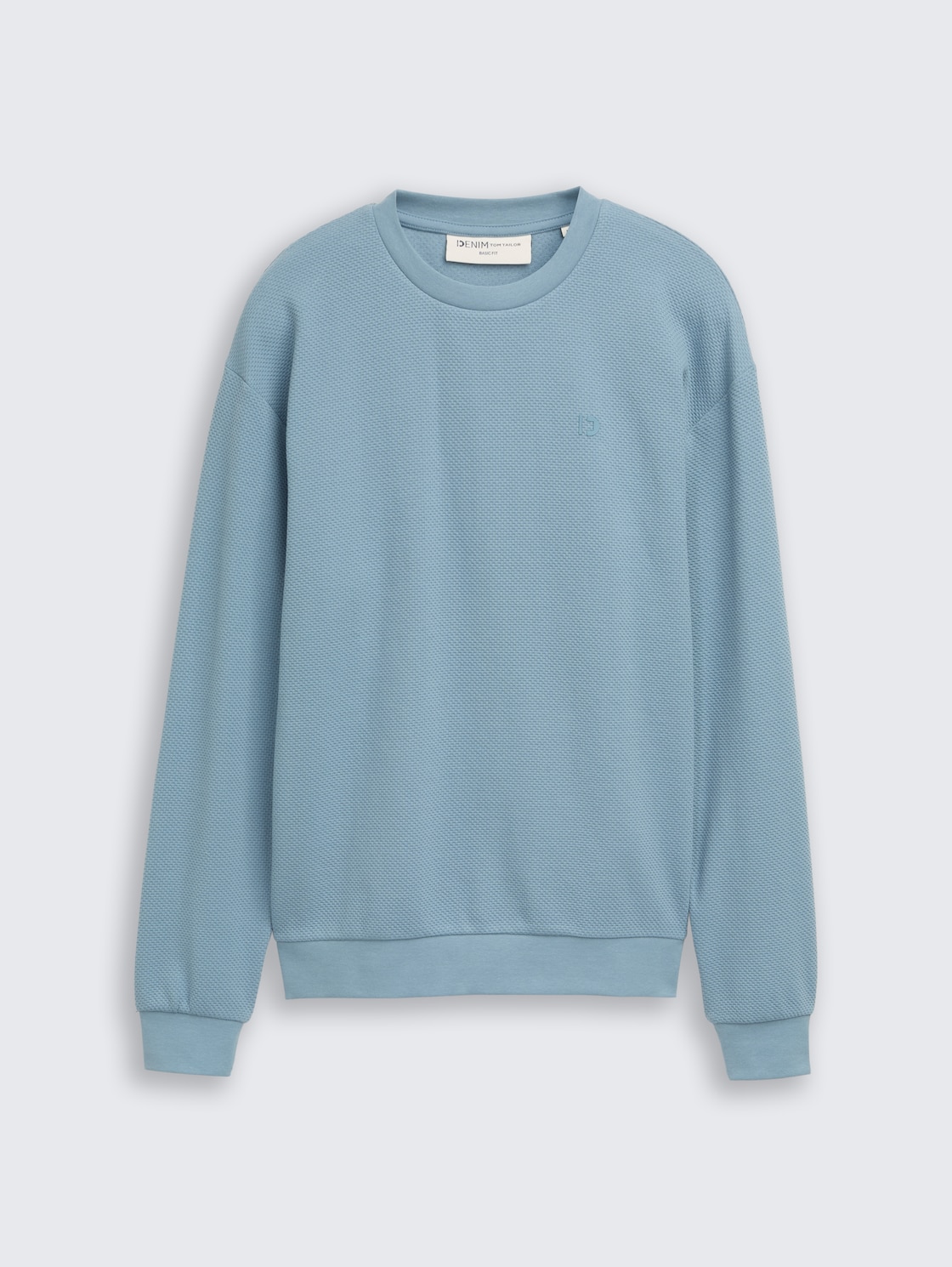 Sweatshirt aus Baumwolle - citadel blue - Vorder-Produkt-Ansicht