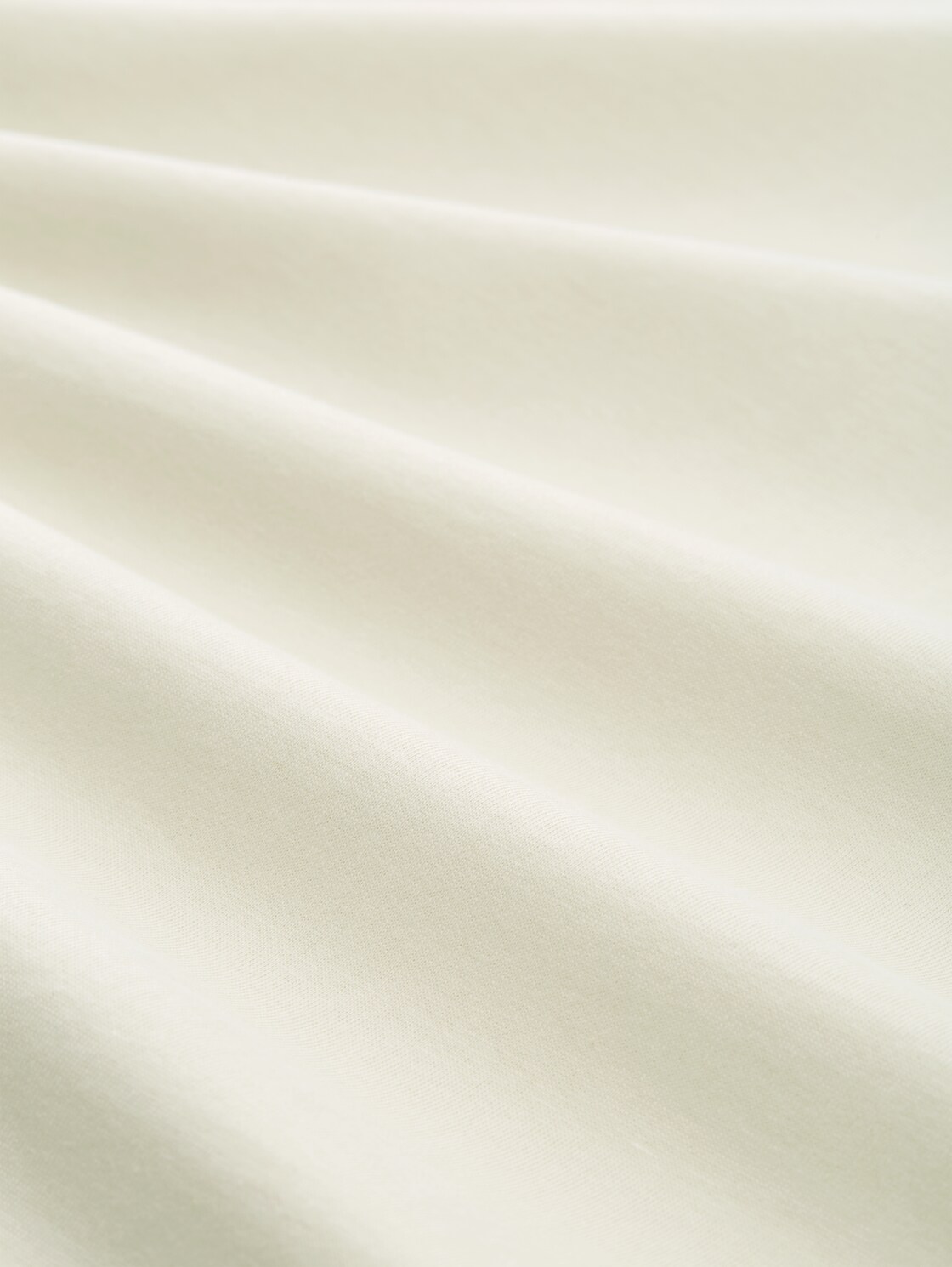 Slim Fit T-Shirt aus Baumwolle - greyish white - Material-Ansicht