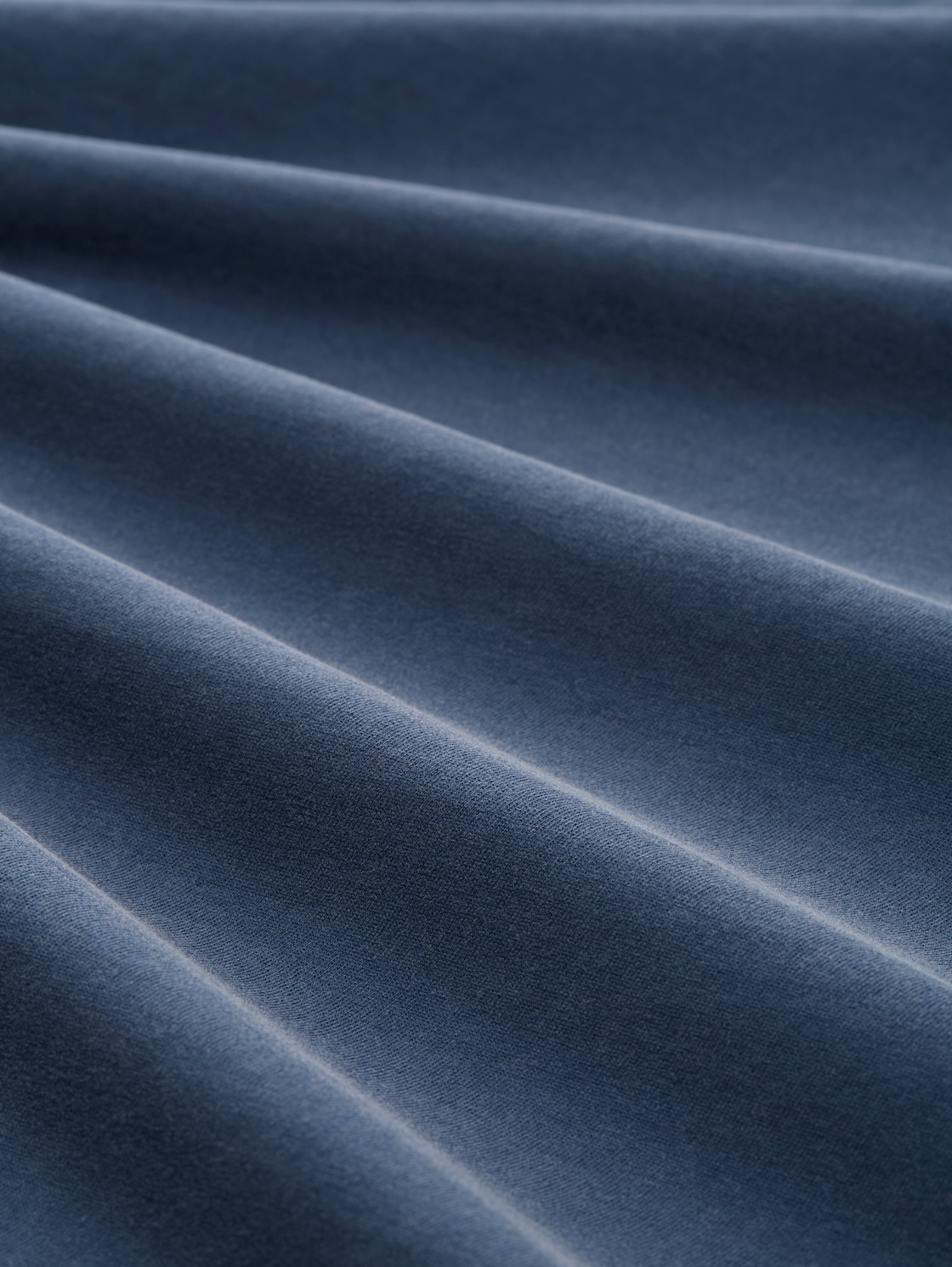 Relaxed Fit T-Shirt aus Baumwolle - nighttime blue - Material-Ansicht