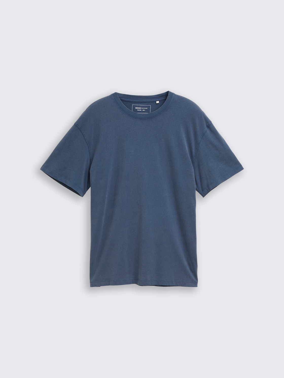 Relaxed Fit T-Shirt aus Baumwolle - nighttime blue - Vorder-Produkt-Ansicht