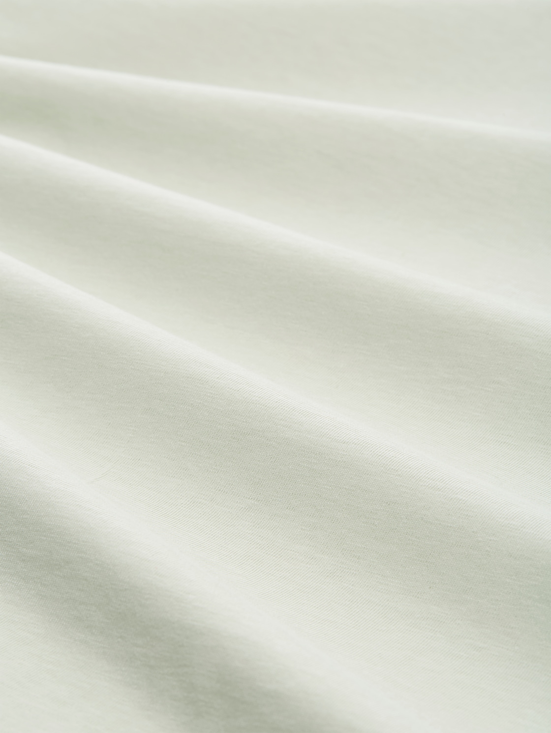 T-Shirt aus Baumwolle - frozen light mint - Material-Ansicht