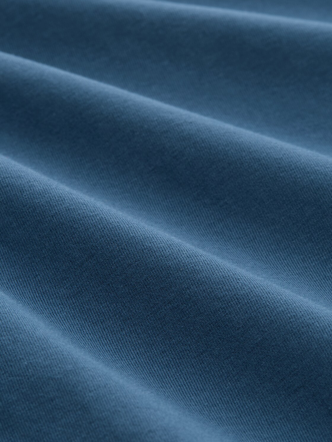 T-Shirt mit Print - nighttime blue - Material-Ansicht