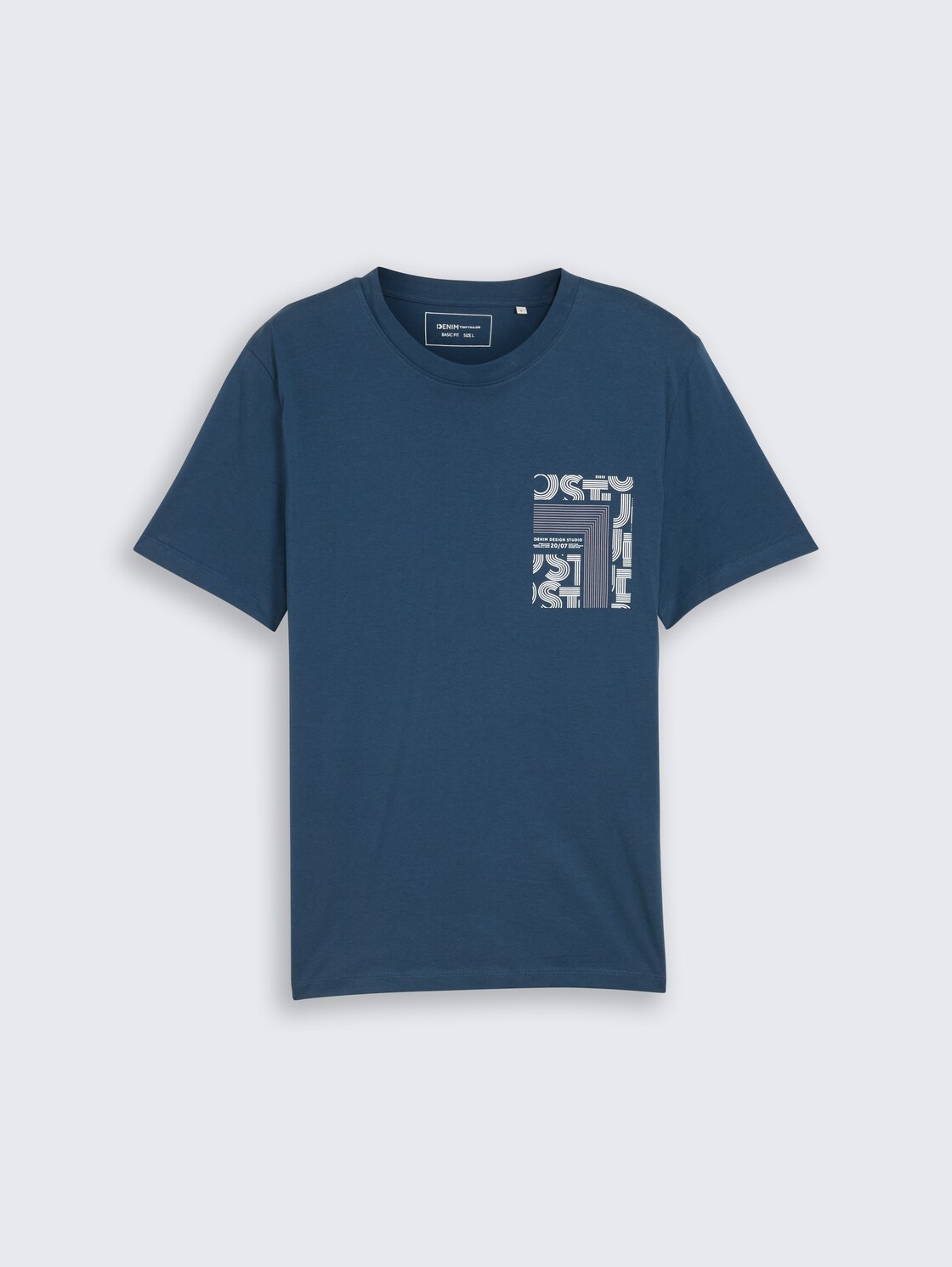 T-Shirt mit Print - nighttime blue - Vorder-Produkt-Ansicht