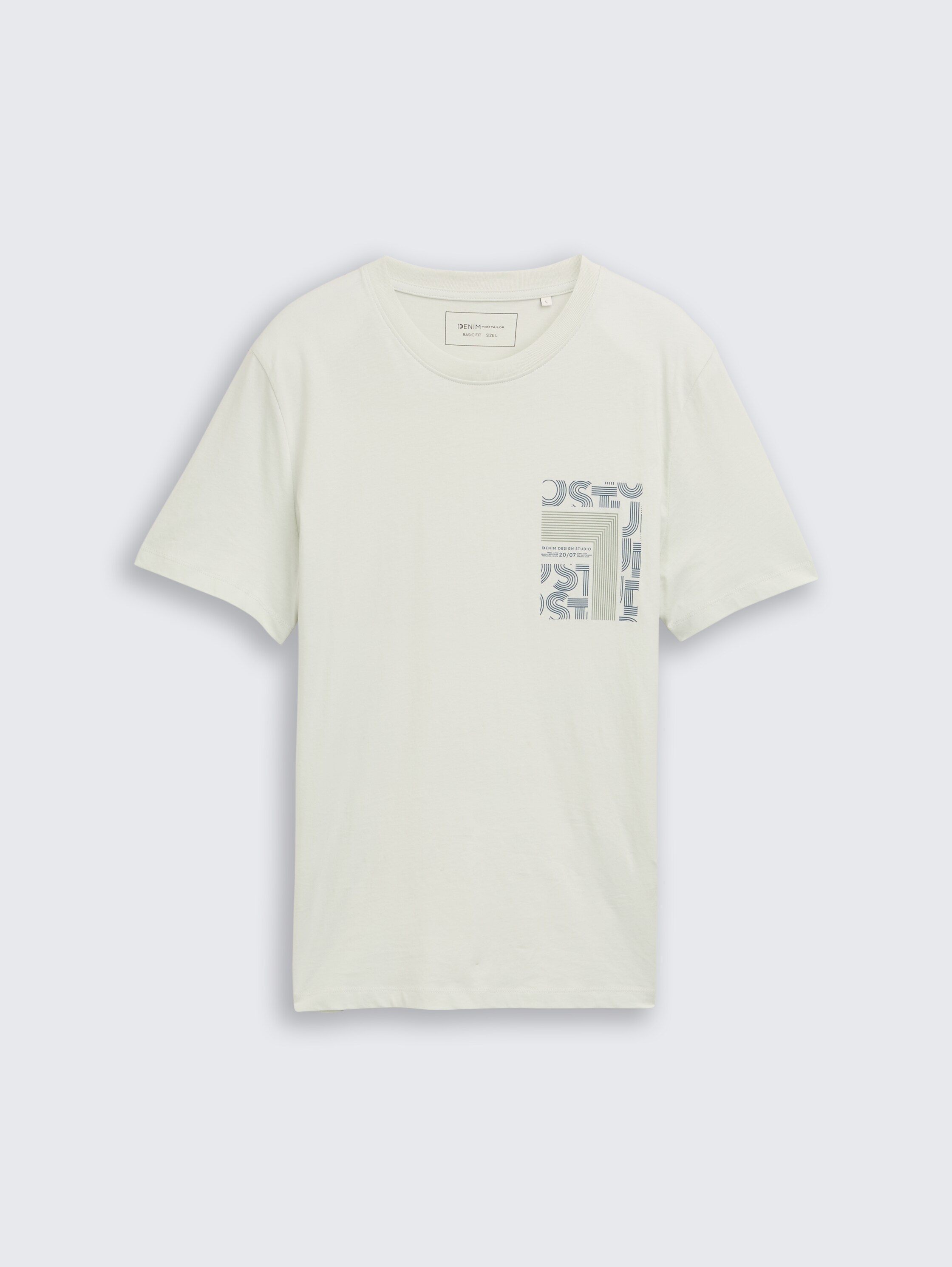 T-shirt avec imprimé - frozen light mint - Vue de face du produit