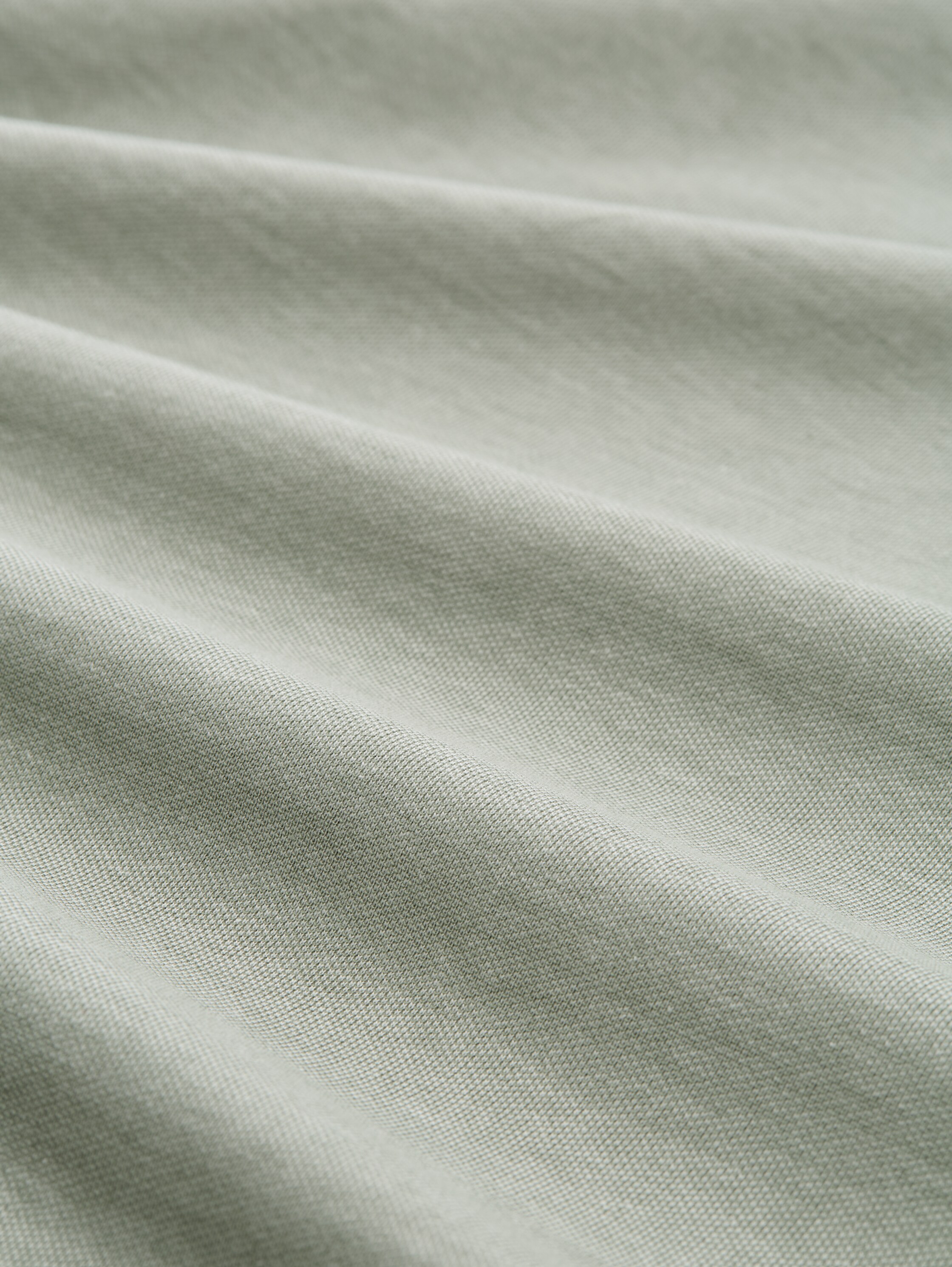 Relaxed Fit Piqué T-Shirt - mint sea spray two tone pique - Material-Ansicht