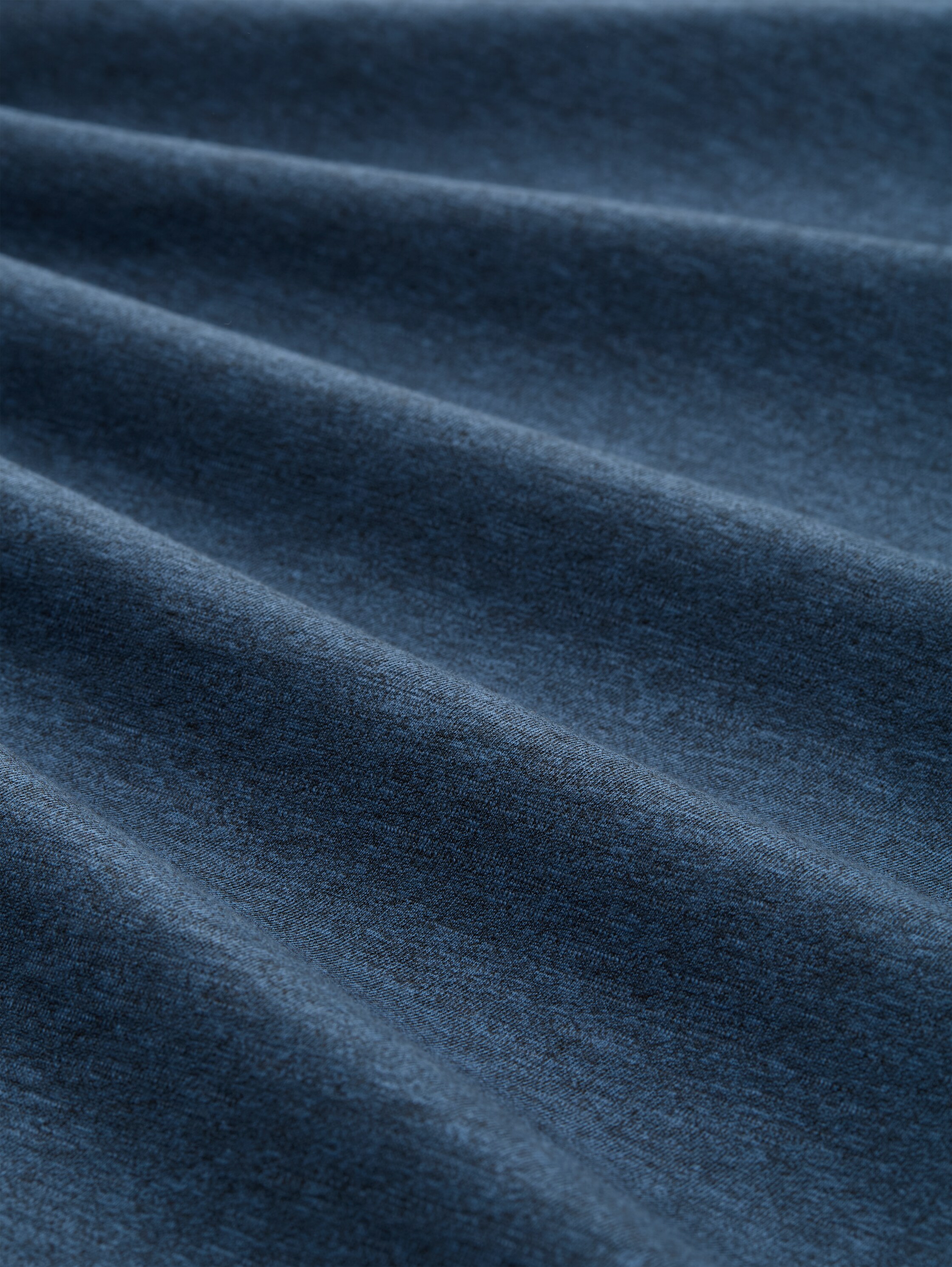 T-shirt with a marl effect - nighttime_blue_melange - 