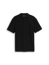 Niet geselecteerd, Piqué poloshirt met opstaande kraag door , 
