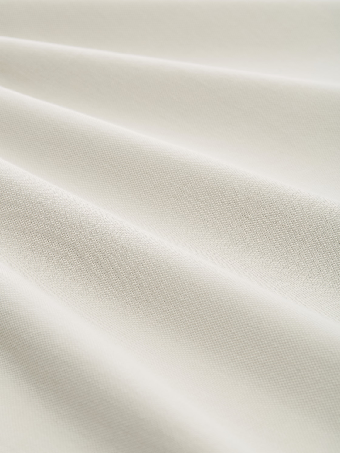 Piqué Poloshirt mit Stehkragen - greyish white